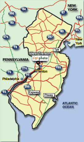 Map Of Jersey. New Jersey Map